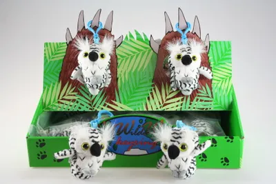 Image de Porte-clés hibou en peluche