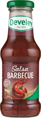 Produktbild von Develey Salsa Barbecue BBQ Soße Glutenfrei würzsauce Tafelsauce Glasflasche 250ml