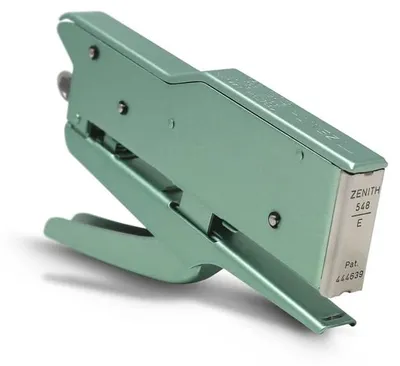 Zdjęcie produktu dla Zenith 548/E Antibacterial, 30 ark., Zielony, Płaski klincz, 6/4, 6/6, Metal, Nikiel, 80 g/m²