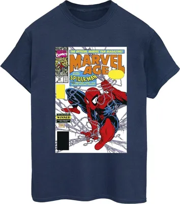 Produktbild von Marvel - "Marvel Age" T-Shirt für Damen BI43962 (L) (Marineblau)