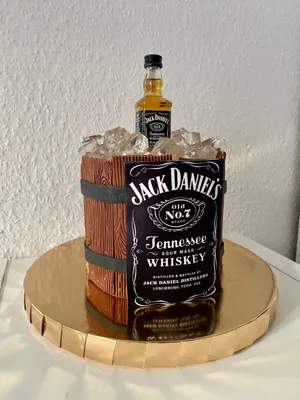 Produktbild von Jack Whisky10x14 Whiskey Zuckermasse Tortenaufleger Tortenbild Fondant Herren
