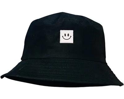 Produktbild von Doppelseitig Bucket Hat Herren Damen, Fischerhut Schwarz Freizeit, Fischerhüte Bestickt Faltbar, Sonnenhüte Camping Reisen Angeln