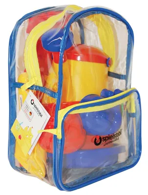 Produktbild von Spielstabil Strandset Classic in rugzak (6-delig)