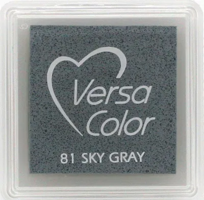 Obrázok produktu pre TSUKINEKO - Pigmentový atramentový tampón - Versa Colour small 2,5 x 2,5 cm - Sky Gray