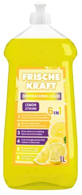 Produktbild von Frische Kraft 6in1 Geschirrspülmittel ZITRONE - 1 L