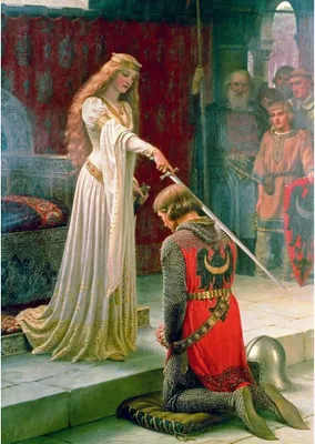 Obrázok produktu pre Bluebird Puzzle Edmund Blair Leighton The Accolade 1000 Teile Puzzle