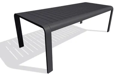 Image de Table de jardin en aluminium