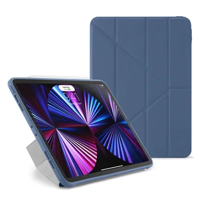 Obrázek produktu pro Ochranný kryt Pipetto Original Origami No1 pro iPad Pro 11 (2022/2021/2020/2018), modrý