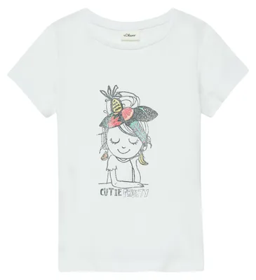 Produktbild von 10213 - s.Oliver T-Shirt WHITE WHITE 128/134