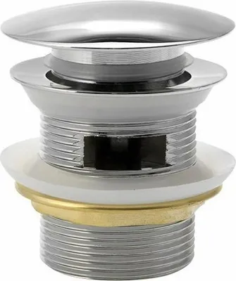 Produktbild von Wannen Ablauf, Click Clack, für Wannen mit integriertem Überlauf, 1“1/2, chrom