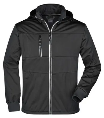 Immagine prodotto di James and Nicholson - Giacca "Maritime" da uomo LT3271 (3XL) (nero/bianco)