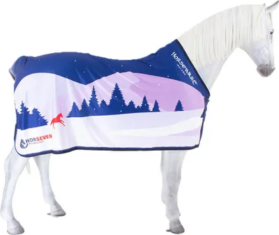 Produktbild von Horseware Weihnachtsdecke designed by HorSeven, Größe:115