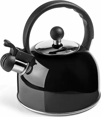 Obrázok produktu pre Čajník s píšťalkou Ibili-Classica, nerez, 19x21,5 cm, 2,5 l, čierna