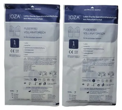 Zdjęcie produktu dla Rękawiczki Jednorazowe Joza Lateks biały rozmiar 7 50 szt. Do Higieny I Pracy