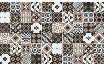 Produktbild von Selbstklebende Fliesenaufkleber für Küche und Bad – 60 Stück, 10 x 10 cm