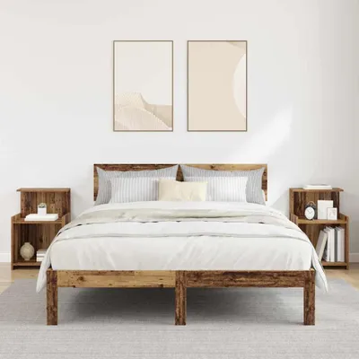 Obrázek produktu pro vidaXL Noční stolek, 2 kusy, masivní dřevo, 40 x 35 x 60 cm