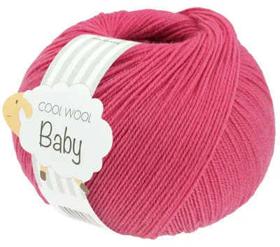 Produktbild von Lana Grossa - Cool Wool Baby 0341 himbeer
