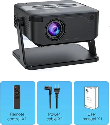 Immagine prodotto di Proiettore, risoluzione 1080p, connettività Wi-Fi 6, nero, spina UE-a