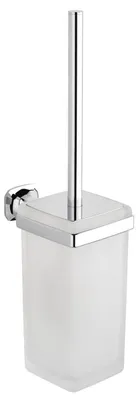 Produktbild von Metaform AIDA WC-Bürste zum Einhängen, Milchglas, Chrom