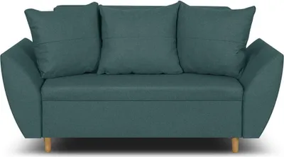 Produktbild von 2-Sitzer-Sofa mit Schlaffunktion ALI - Türkis