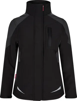 Produktbild von ENGEL Engel Galaxy Damen-Softshell-Jacke 8815-229 Gr. XS Schwarz/Anthrazit Grau