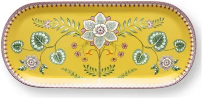 Produktbild von Kuchenplatte in Gelb von Lily&Lotus, 33,3 x 15,5 cm