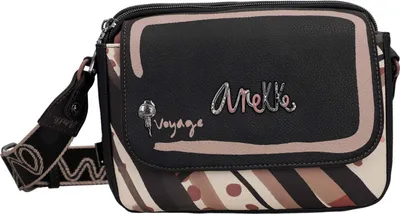 Image de Anekke sac à épaule bandoulière Parisian Oval Flap-Crossbody Bag Multicolor multicolore