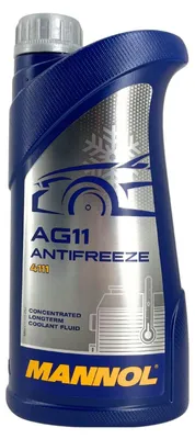 Obrázok produktu pre Mannol Antifreeze AG11 Koncentrát nemrznúcej zmesi 1 liter