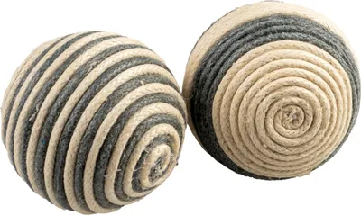 Produktbild von Duvo+ Katzenspielzeug Rope Bälle grau