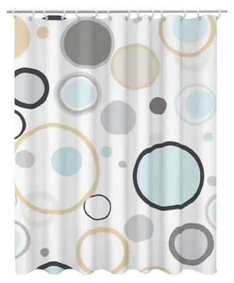Obrázok produktu pre Záves do sprchy – vodeodolný polyester – biely, 200 x 180 cm