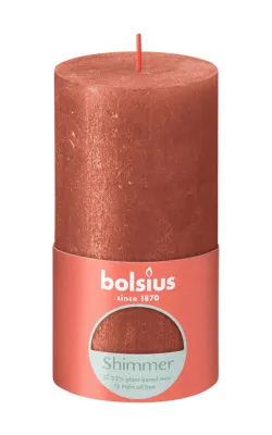 Image de Bolsius bougie rustique ambre