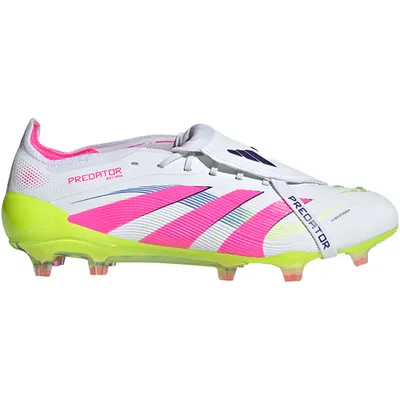 Produktbild von adidas Fußballschuh Predator Elite FT FG Weiß/Pink/Grün ID8967 Größe 46