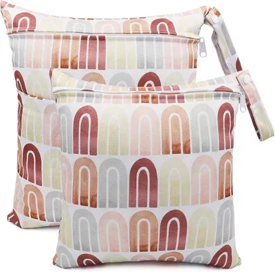 Produktbild von Famanu Aufbewahrungsbox - faltbare Aufbewahrungskubus - 4 Stück (30 x 30 x 30 cm) - Stoff-Organizer mit Handgriffen - Korbaufbewahrung