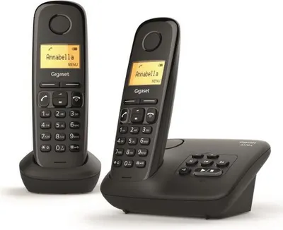 Immagine prodotto di Gigaset AL170A Duo Cordless DECT / Segreteria telefonica GAP Nero