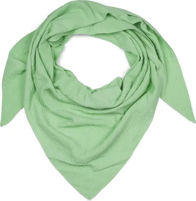Produktbild von styleBREAKER Damen Musselin Dreieckstuch aus 100% Baumwolle | Weiches und leichtes Halstuch für Damen Unifarben | Stylisches Tuch für jede Jahreszeit -  Italy, 196 x 84 cm