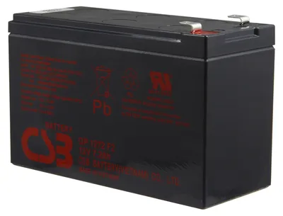 Image de Batterie de remplacement compatible avec la batterie APC RBC2, batterie au plomb