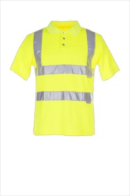 Produktbild von Planam Warnschutz Polo-Shirt Gr. M gelb