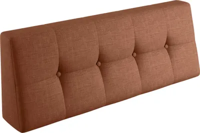 Produktbild von sunnypillow Palettenkissen Verona Rückenkissen 120x40x20/10cm Orange