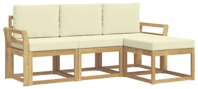 Produktbild von vidaXL Outdoor-Sofagarnitur 4 pcs