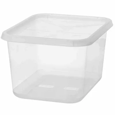 Produktbild von smartstore Aufbewahrungsbox BASIC M 25 Liter transparent
