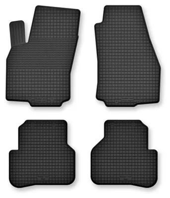Zdjęcie produktu dla Dywaniki gumowe korytkowe do: Peugeot Bipper 2007-2017 4 szt.