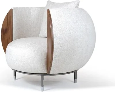 Obrázek produktu pro Moderní křeslo design gauč čalounění sedák čalouněný nábytek vybavení obývacího pokoje