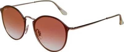 Produktbild von Ray-Ban BLAZE ROUND, Erwachsener, Uni, Rund, Nicht-polarisierte Linse, Metall, Rot