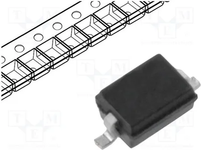 Produktbild von 5x Diode: Gleichrichterdiode Schottky SMD 3A 10V  SOD323 BAT60JFILM Schottkydioden