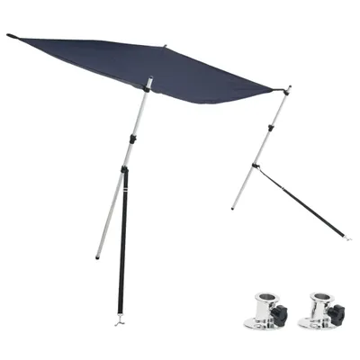 Image de Kit d'extension d'ombrage T-Top bleu marine 174x205x(115-194)cm