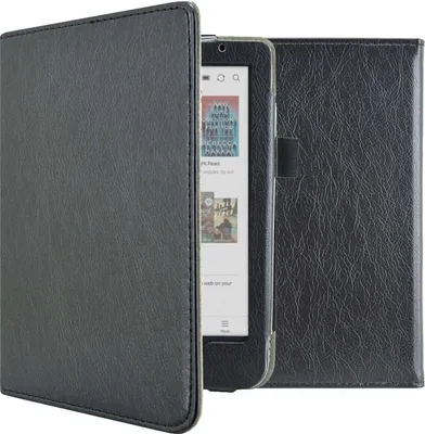 Produktbild von imoshion Vegan Leather Klapphülle Kobo Clara Colour / BW - Schwarz