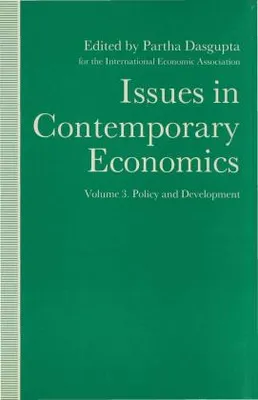 Produktbild von Issues in Contemporary Economics