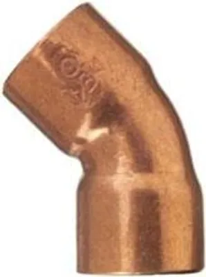 Produktbild von Cornat Lötfitting Winkelstück 45 Grad mit Innen/Innen-Verbindung für Rohre Ø 12 mm