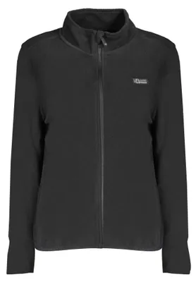 Immagine prodotto di Felpa da donna nera con zip – Elegante e confortevole