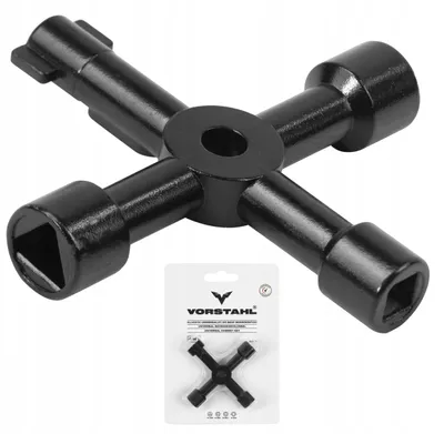 Produktbild von Vorstahl Universalschlüssel 4-in-1 für Schaltschränke